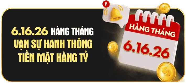 Hoàn trả hàng ngày new888
