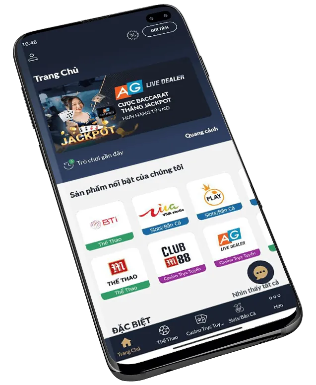Thư viện game đa dạng và phong phú