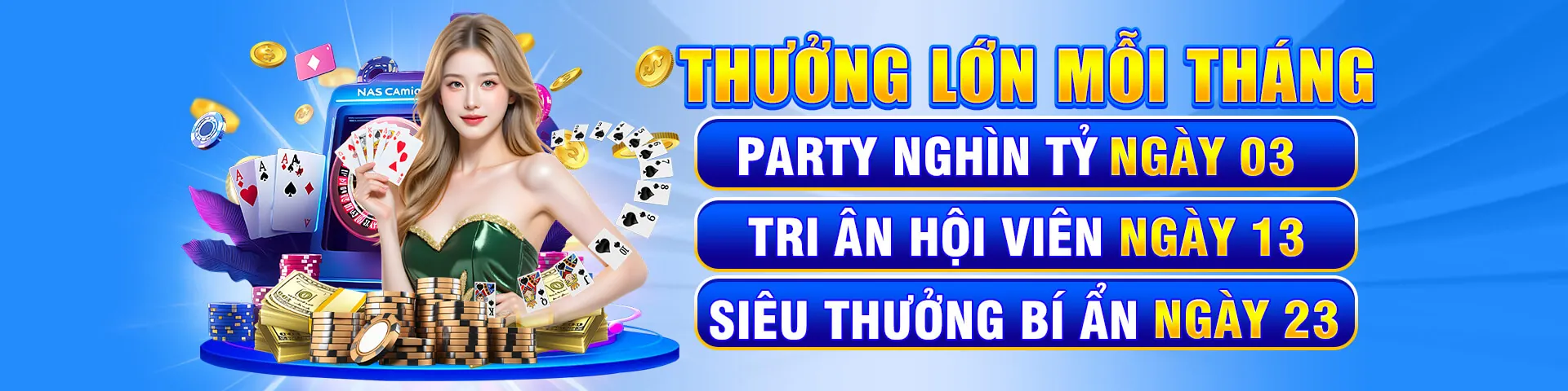 Sòng bạc trực tuyến new888 với dealer người thật
